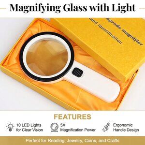Magnifying Glass with Light
